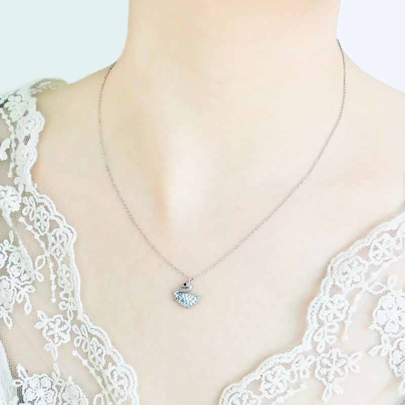 Swan Crystal Necklace